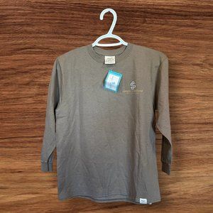 SIMPLY SOUTHERN LONG SLEEVE FALL CHECKLIST YOUTH MEDIUM NWT SUPER CUTE